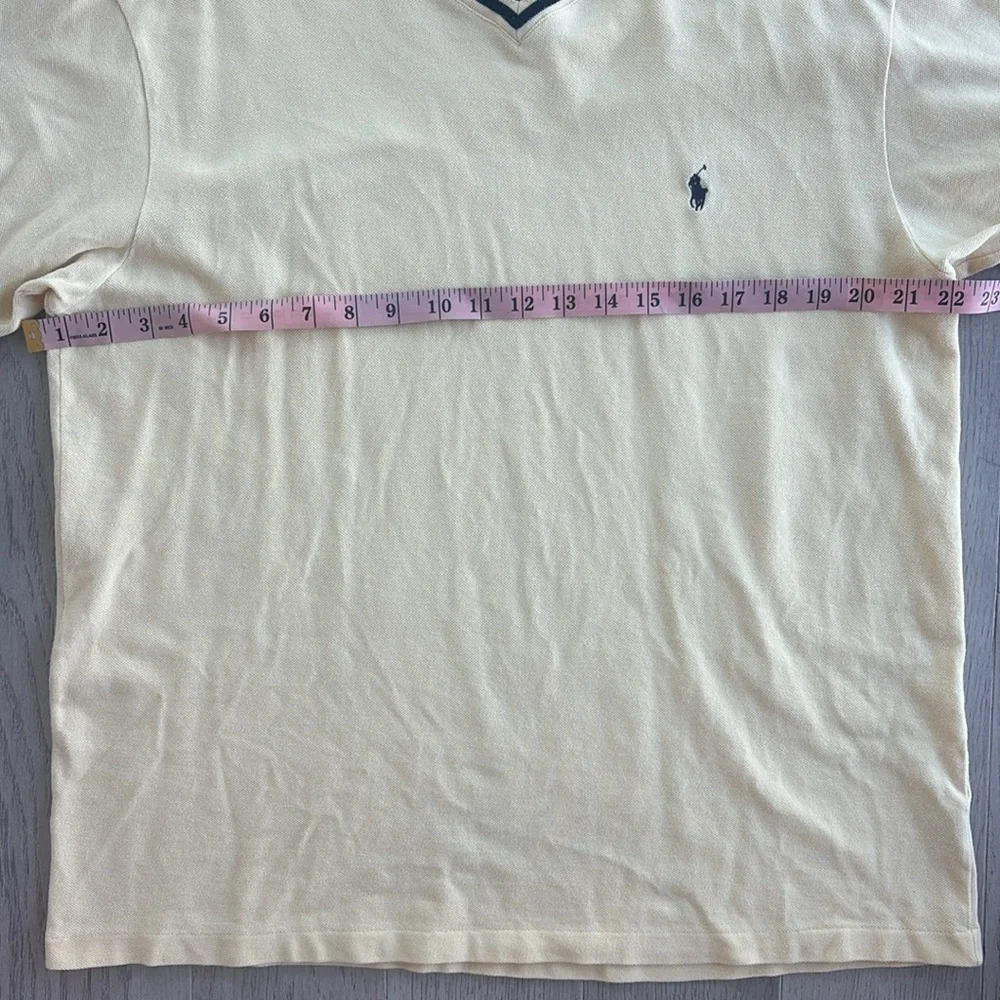 Polo by Ralph Lauren Yellow Short Sleeve Polo Men’s Large - Picture 5 of 8